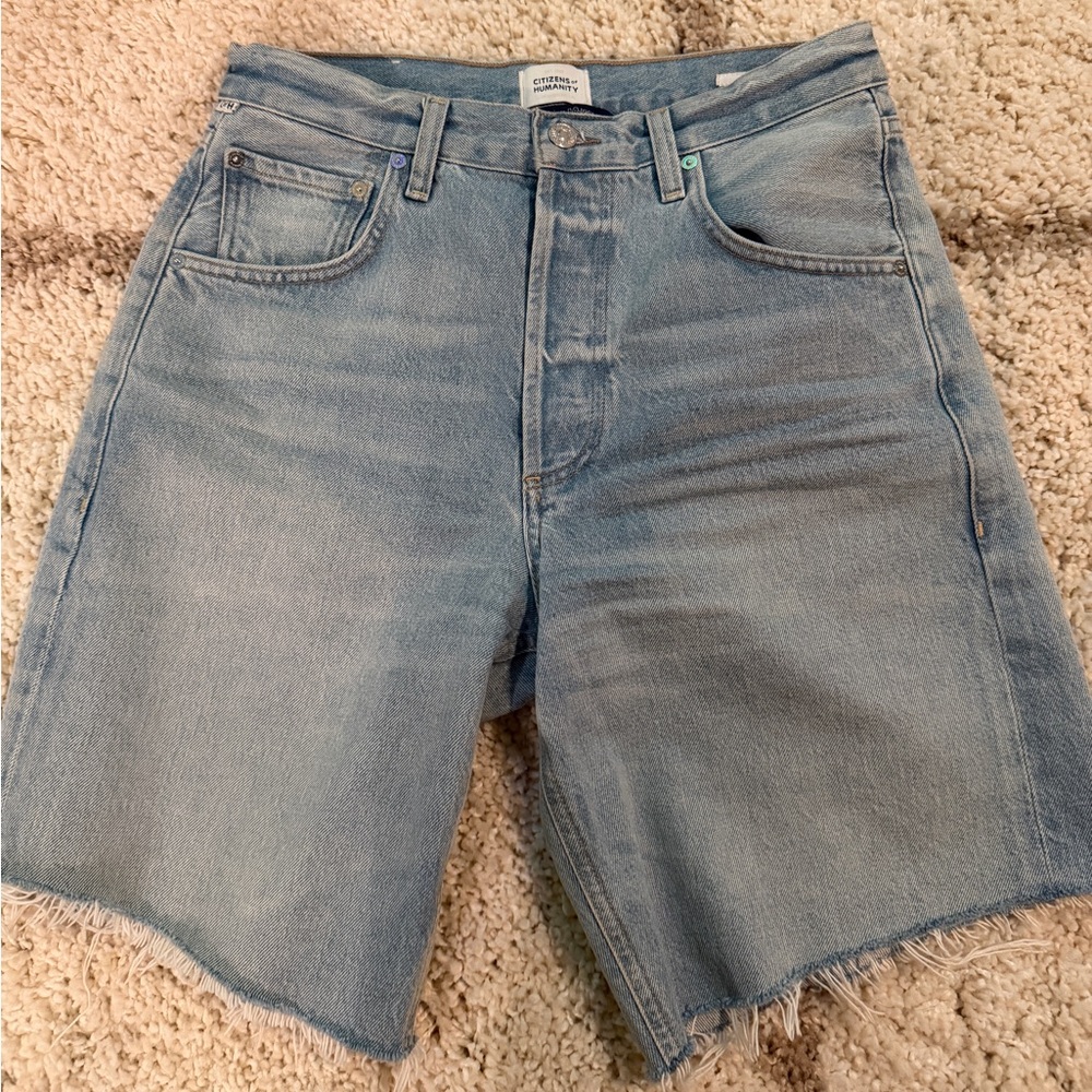 Citizens Of Humanity Ayla Denim Shorts